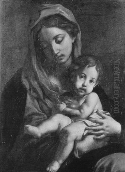 Madonna Mit Kind Oil Painting by Carlo Cignani