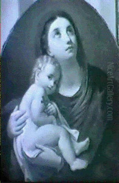 Madonna Mit Kind Oil Painting by Carlo Cignani