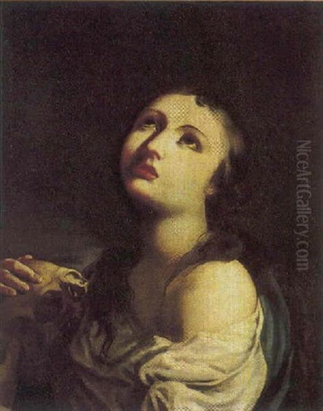 Maddalena Oil Painting by Giambettino Cignaroli