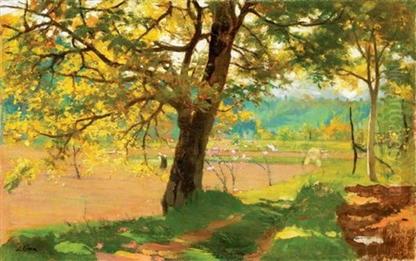 Tavasz (spring) Oil Painting by Luigi Cima