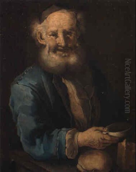 Figura Di Vecchio Oil Painting by Giacomo Francesco Cipper