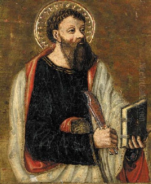 Saint Bartholomew Oil Painting by Vincenzo Civerchio