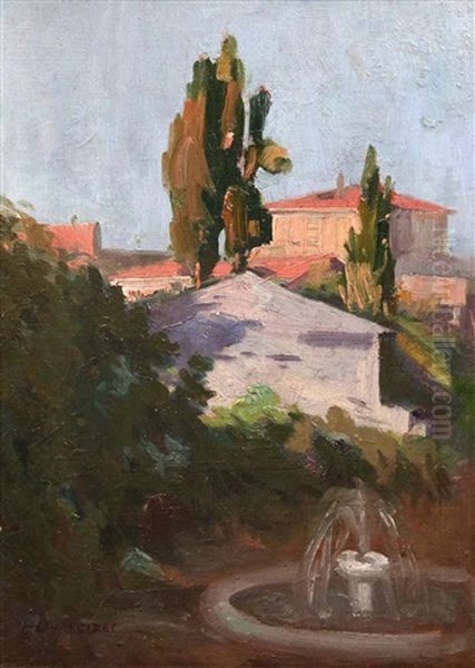 Peysage Oil Painting by Hayri Cizel