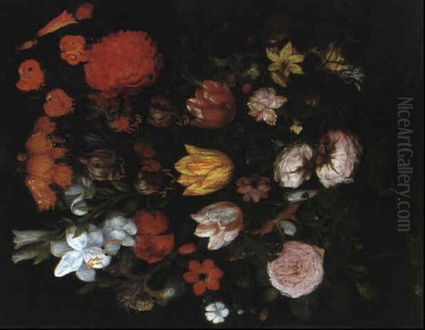 Blumenstueck Oil Painting by Anthony Claesz the Elder