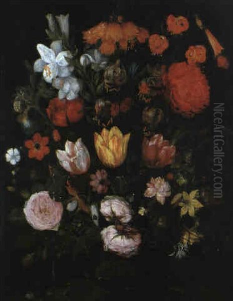 Blumenstuck Oil Painting by Anthony Claesz the Elder