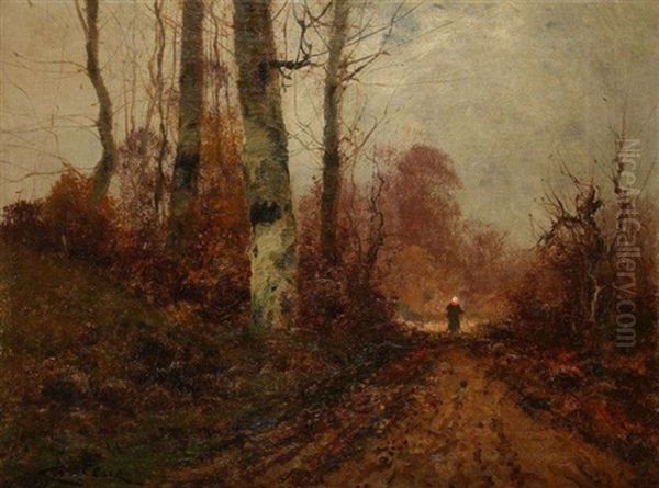 Le Chemin Oil Painting by Charles H. Clair