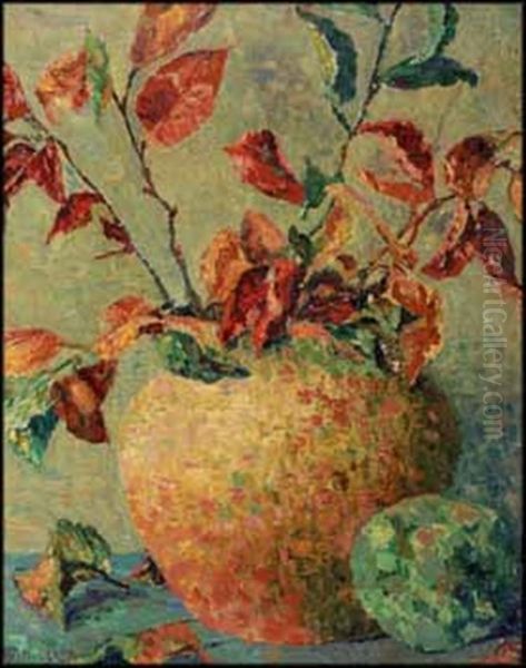 Still Life Oil Painting by William Henry Clapp