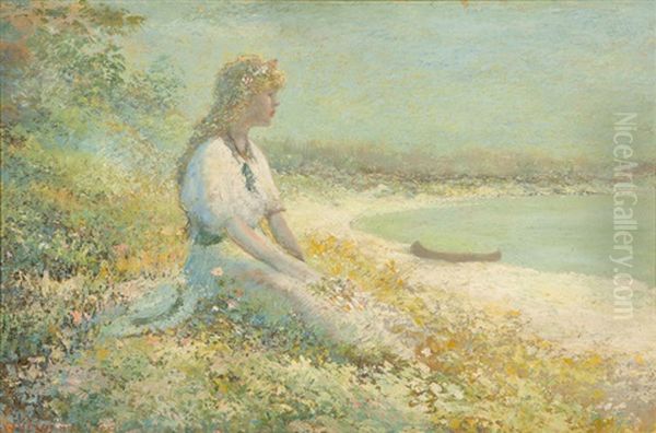 Summer Enchantress Oil Painting by William Henry Clapp