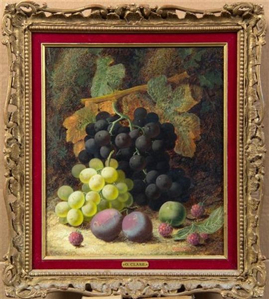 Fruit Still Life Oil Painting by Oliver Clare