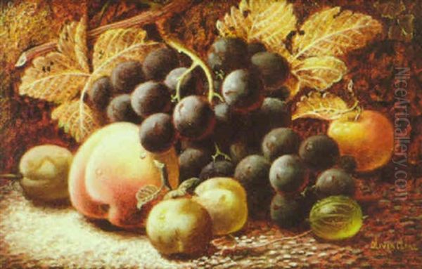 Summer Fruits Oil Painting by Oliver Clare