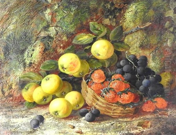 Still Life With Apples Oil Painting by Vincent Clare