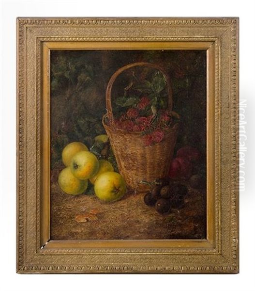 Garden Still Life Oil Painting by Vincent Clare