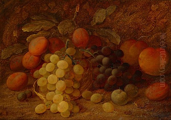 Stilleven Met Fruit Oil Painting by Vincent Clare