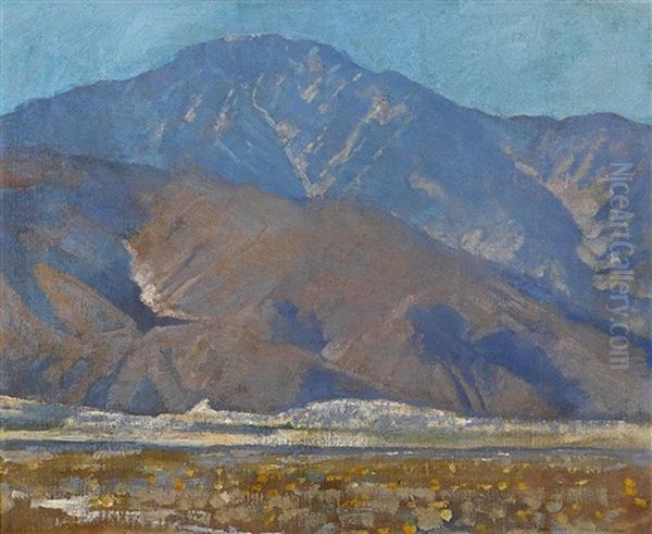 San Jacinto Oil Painting by Alson Skinner Clark