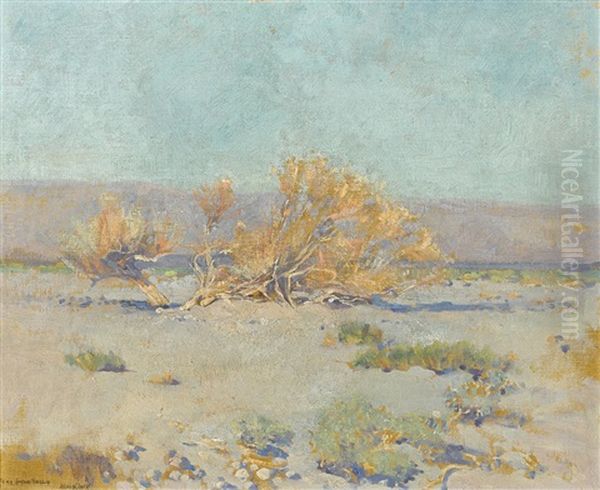 Desert Willows Oil Painting by Alson Skinner Clark