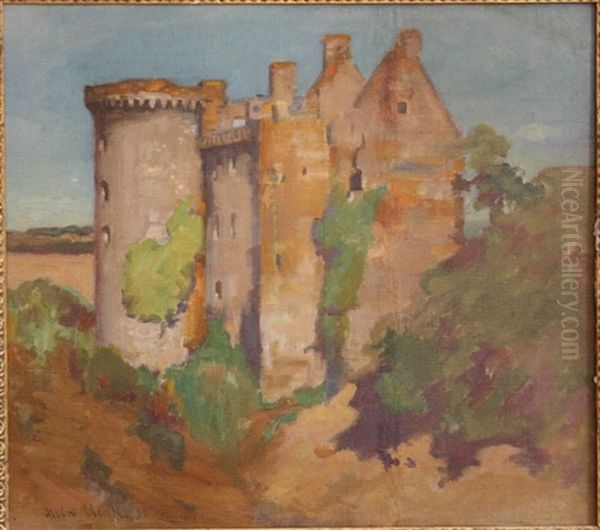 Chateau De Suscinio Oil Painting by Alson Skinner Clark