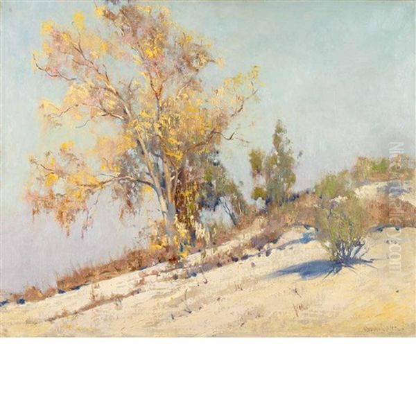 Early Morning, Palm Springs Oil Painting by Alson Skinner Clark