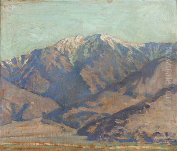 San Jacinto Oil Painting by Alson Skinner Clark