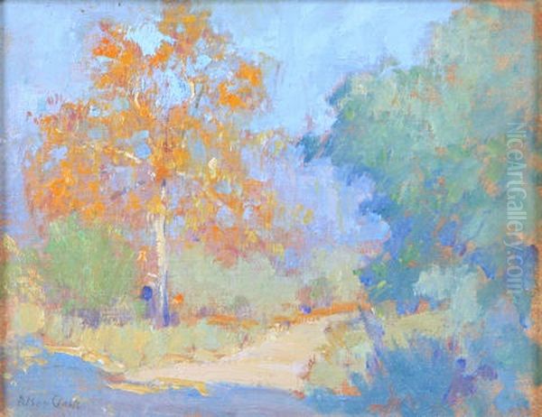 Autumn Landscape Oil Painting by Alson Skinner Clark