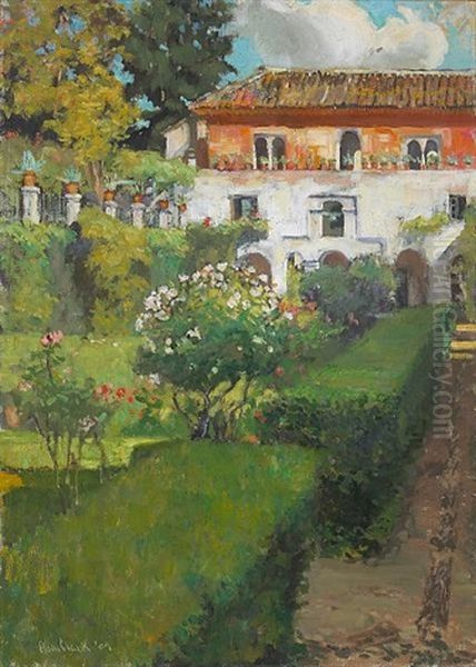 Summer, Granada Oil Painting by Alson Skinner Clark