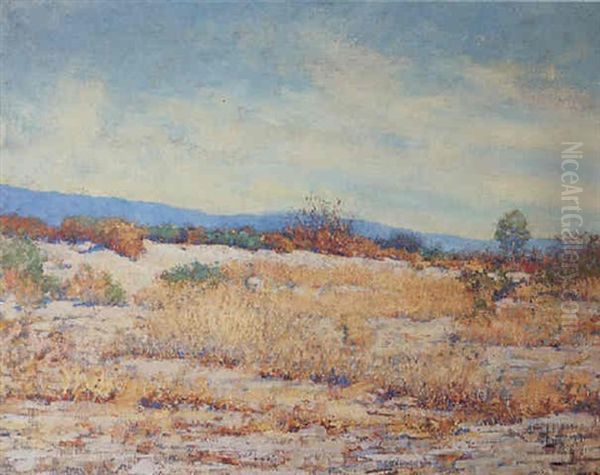 Desert Scene Oil Painting by Alson Skinner Clark