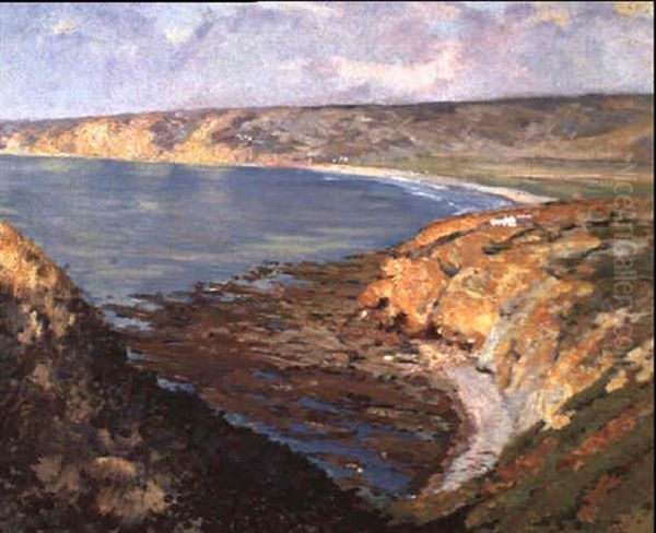 La Jolla Cove Oil Painting by Alson Skinner Clark