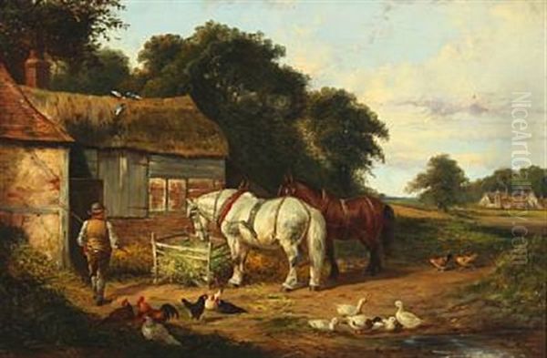 A Rural Meal by Samuel Joseph Clark