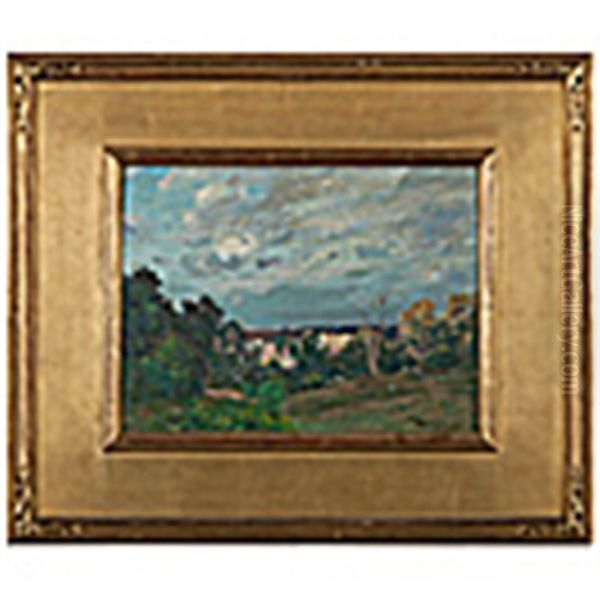 Connecticut Landscape Oil Painting by Walter Clark