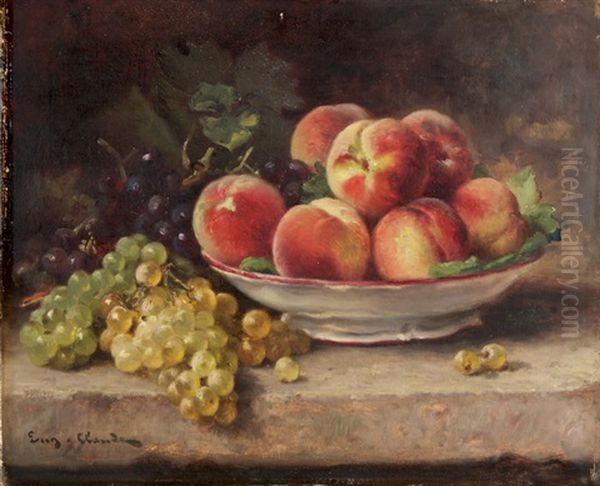 Fruchtestillleben Oil Painting by Eugene Claude