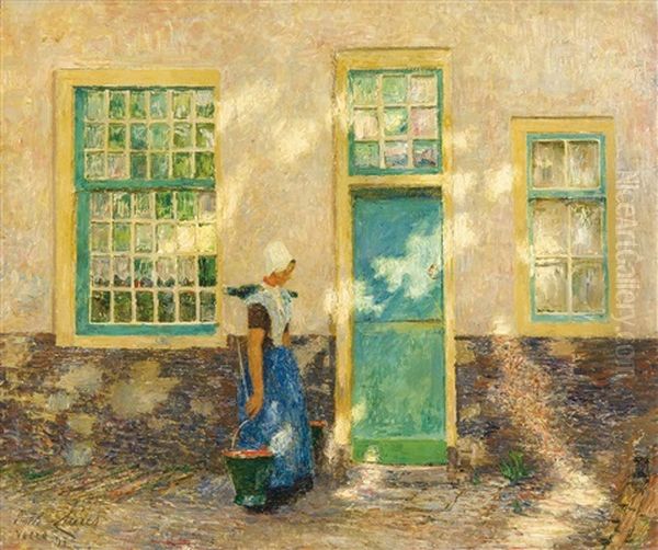 Het Maartje Oil Painting by Emile Claus