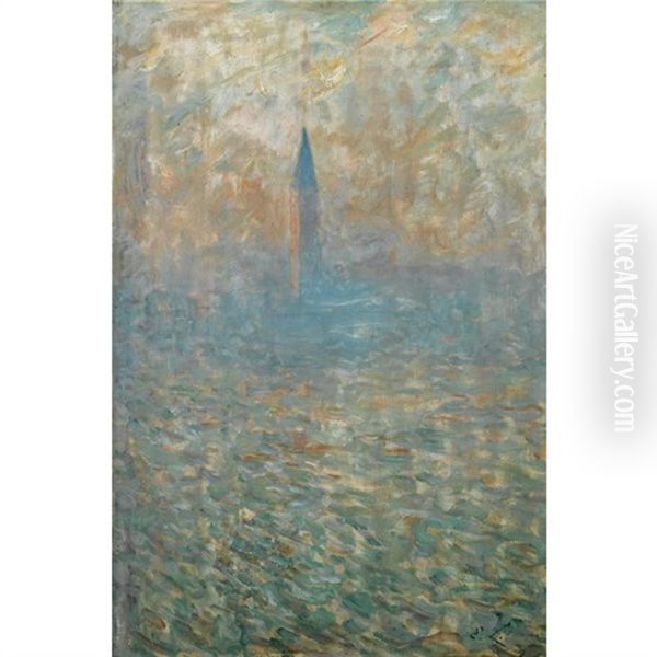 San Giorgio, Venice Oil Painting by Emile Claus