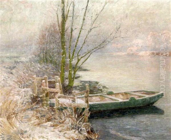 January by Emile Claus