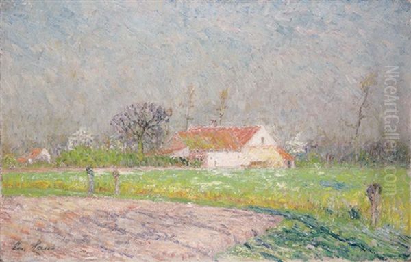 Lente Oil Painting by Emile Claus