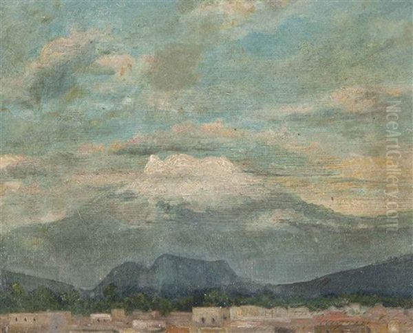 Paisaje Del Iztlacchihuatl Oil Painting by Joaquin Clausell