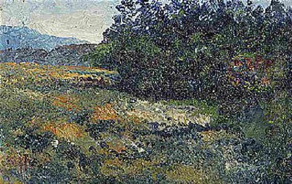 De Tlalpan Oil Painting by Joaquin Clausell