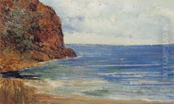 Entrada Al Puerto De Manzanillo Oil Painting by Joaquin Clausell