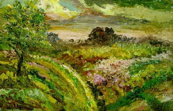 Primavera Oil Painting by Joaquin Clausell