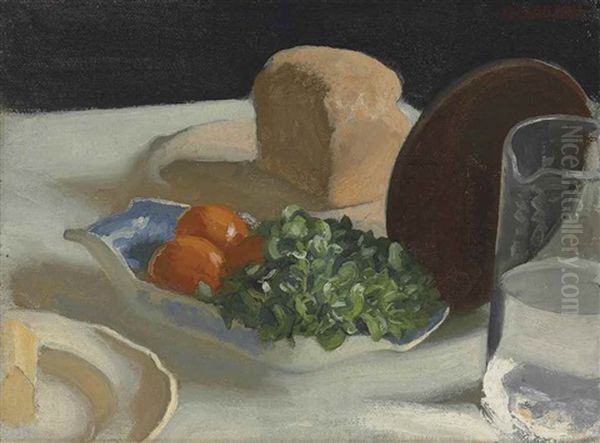 Still Life. Study. Oil Painting by Sir George Clausen