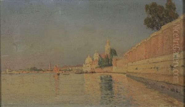 Venise Oil Painting by Marie Joseph Leon Clavel