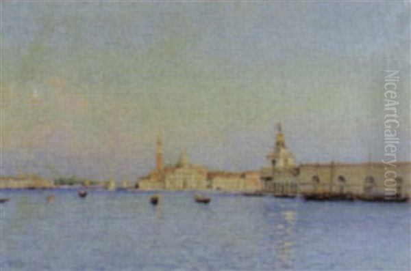 La Boresca, Venice Oil Painting by Marie Joseph Leon Clavel