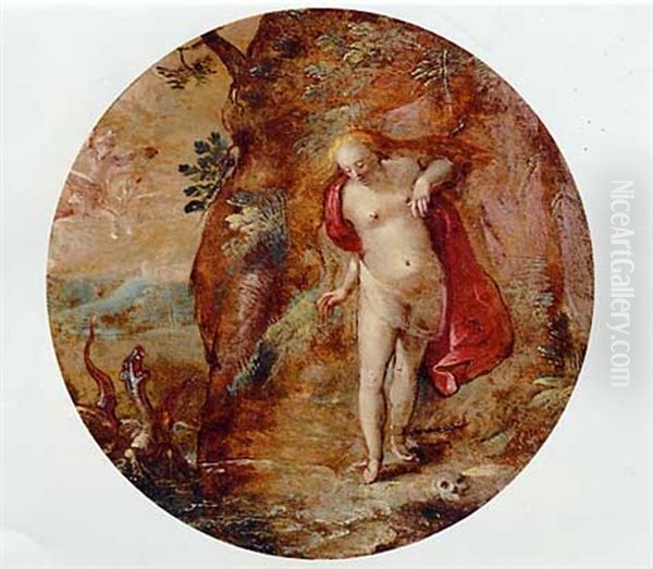 Perseus And Andromeda Oil Painting by Hendrick De Clerck