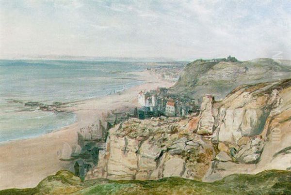 Hastings Oil Painting by Alfred Clint