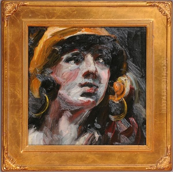 Vamp No.53, The Gypsy Oil Painting by Merton Clivette