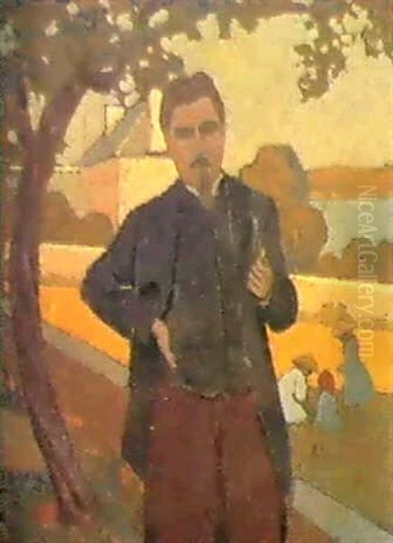 Maurice Denis A Perros Oil Painting by Albert Clouard