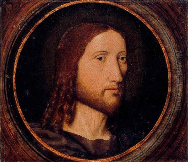 Portrait Of Francois L As Christ Oil Painting by Jean (Jehannet) Clouet