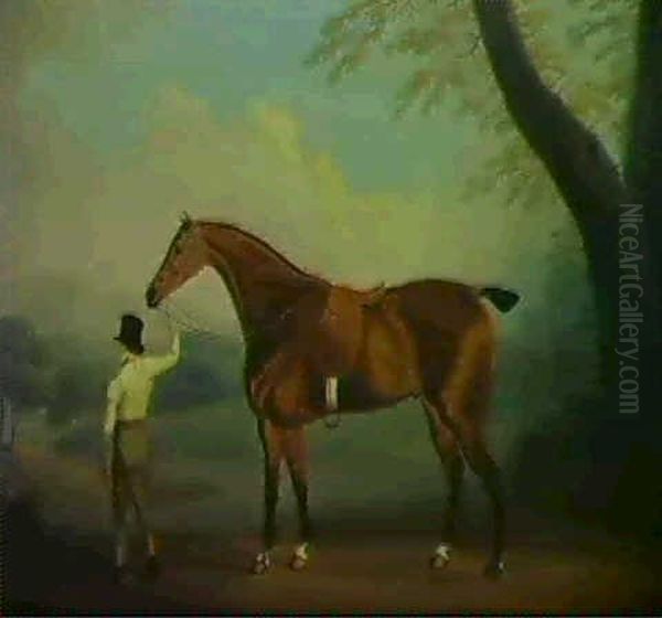 Cheval De Chasse Oil Painting by Daniel Clowes