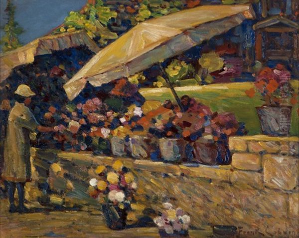 The Flower Market, Los Angeles by Frank Coburn