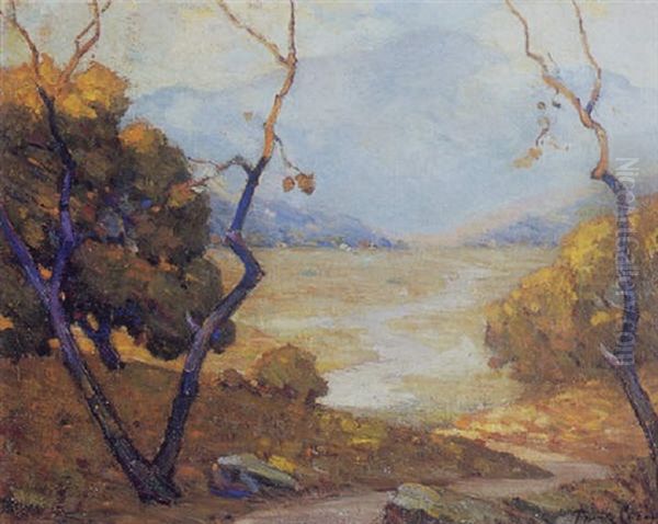 A California Landscape Oil Painting by Frank Coburn