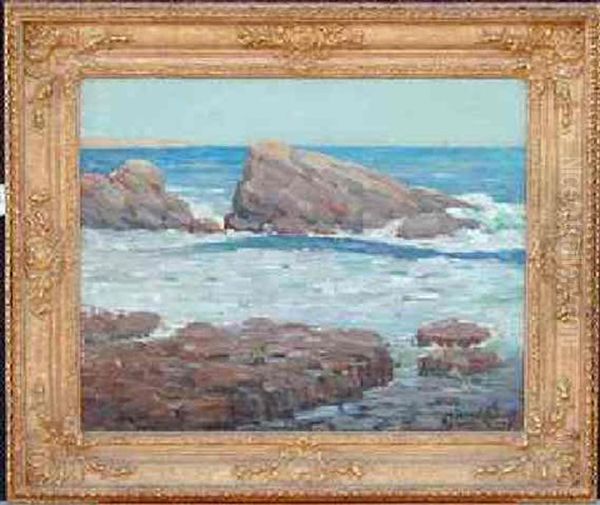 Peace (point Fermin - San Pedro, California) Oil Painting by Frank Coburn