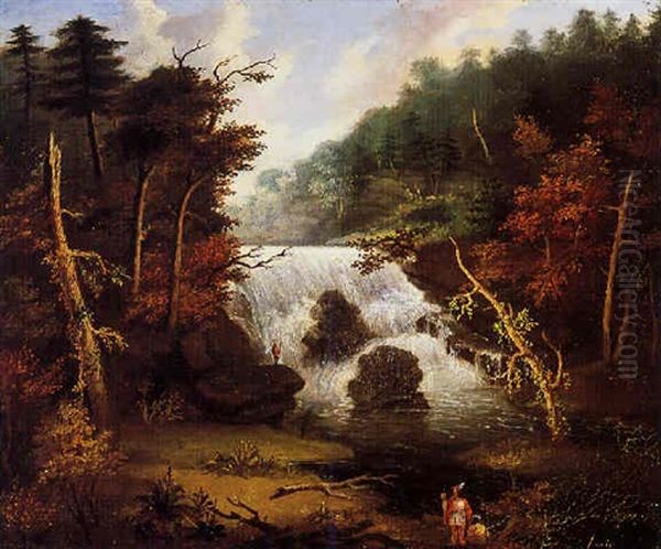 The Falls Oil Painting by Charles Codman